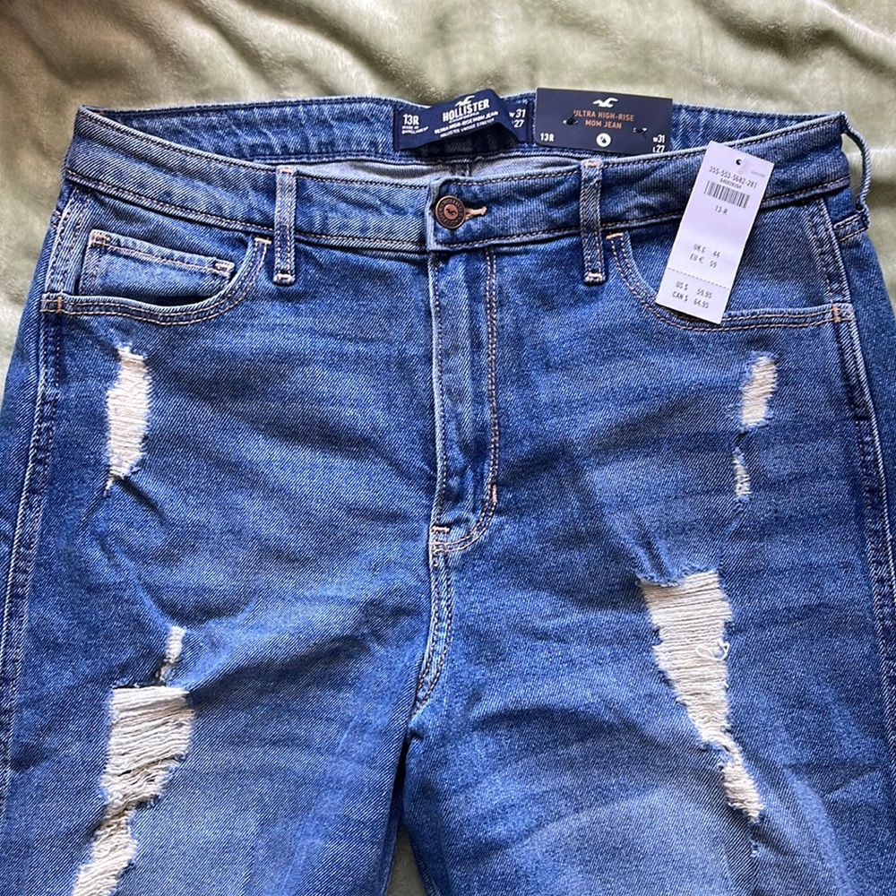 Ultra High-Rise Mom Jeans
